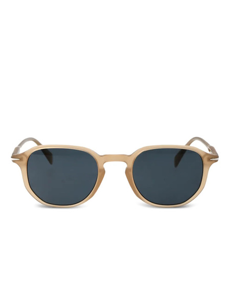  David Beckham Eyewear Round-frame Sunglasses - Neutrals 