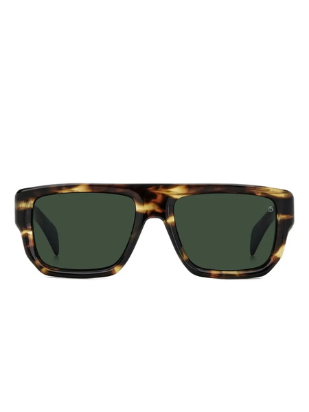  David Beckham Eyewear Tortoiseshell Pilot-frame Sunglasses - Brown 