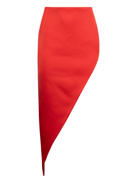  David Koma Asymmetric Skirt - Red 