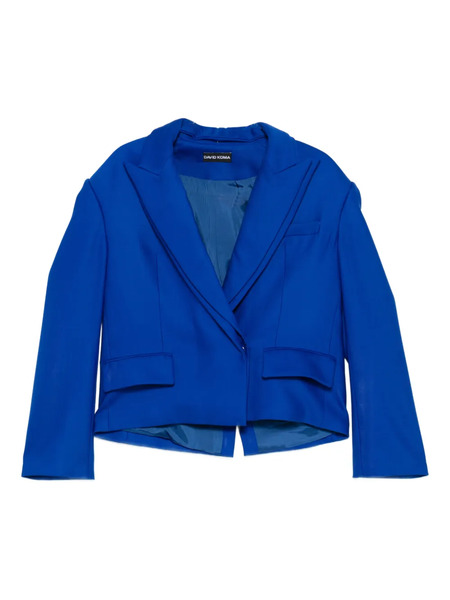  David Koma Double-breasted Jacket - Blue 