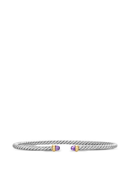  David Yurman Micro Cable Flex® Bracelet - Silver 