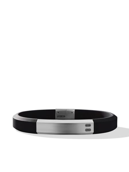  David Yurman Sterling Silver Streamline Id Bracelet (10mm) 