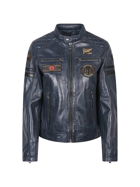  Daytona 73 Brushed Quilted Jacket - Blue 