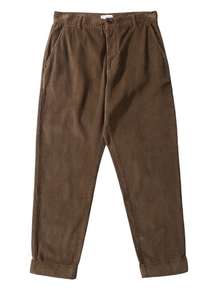  Dean Edmonds Corduroy Cuffed Trousers - Brown 