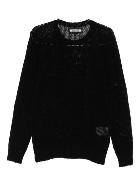  Deepti Crew-neck Sweater - 99 Black 