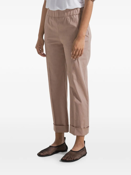  Deha Rolled-hem Trousers - Neutrals 