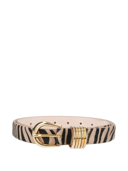 Déhanche Holly Zebra Gold Belt - Neutrals 