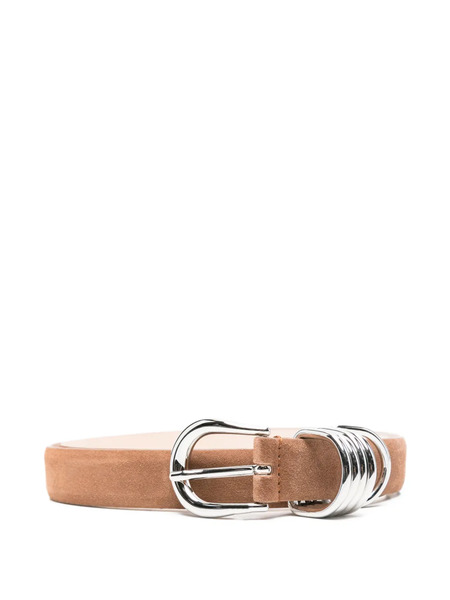  Déhanche Hollyhock Suede Belt - Brown 