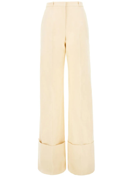  Del Core Cotton Trousers - Neutrals 