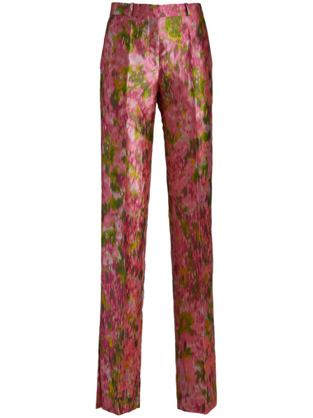  Del Core Printed Trousers - Pink 