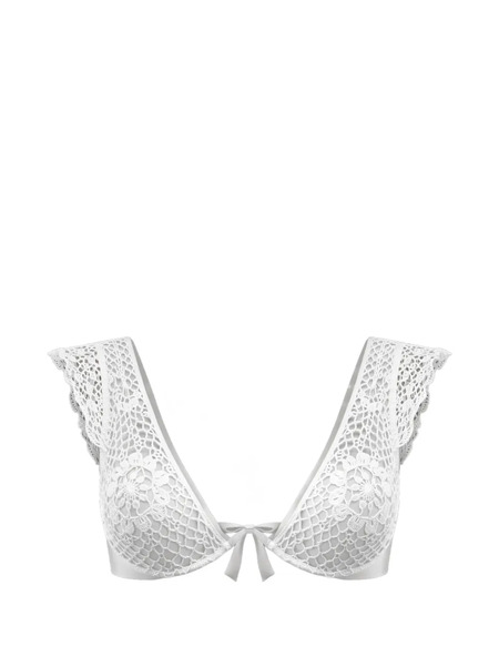  Del Maar Mulla Bikini Top - White 