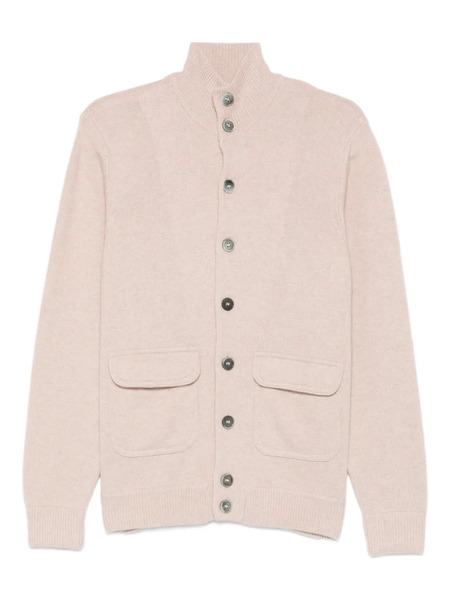  Della Ciana Flap-pocket Buttoned Cardigan - Neutrals 