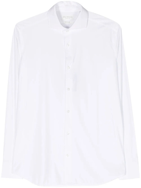  Dell'oglio Classic-collar Buttoned Shirt - White 