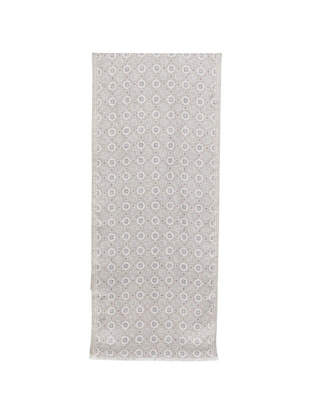  Dell'oglio Creta Patterned Scarf - Neutrals 