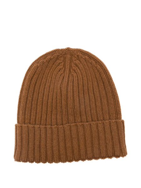  Dell'oglio Ribbed Beanie - Brown 