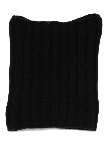  Dell'oglio Ribbed Scarf - Black 