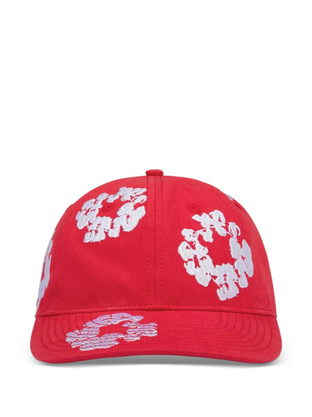  Denim Tears Wreath Cap - Red 