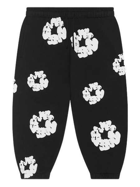  Denim Tears Wreath Track Pants - Black 