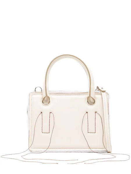  Dentro Mini Otto Tote Bag - White 