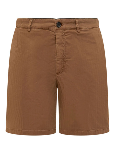 Department 5 Buttoned Chino Shorts - Brown 