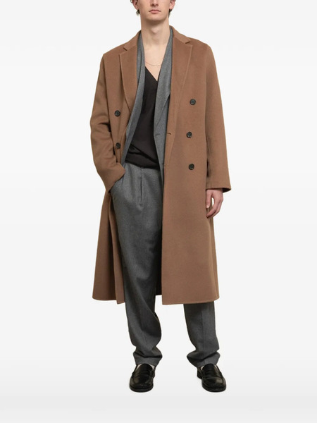  Department 5 Double-breasted Wool Coat - Brown 