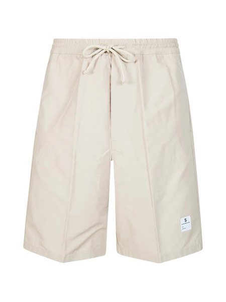  Department 5 Drawstring Waist Bermuda Shorts - Neutrals 