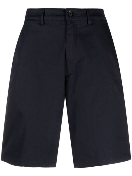  Department 5 Logo-patch Shorts - Blue 
