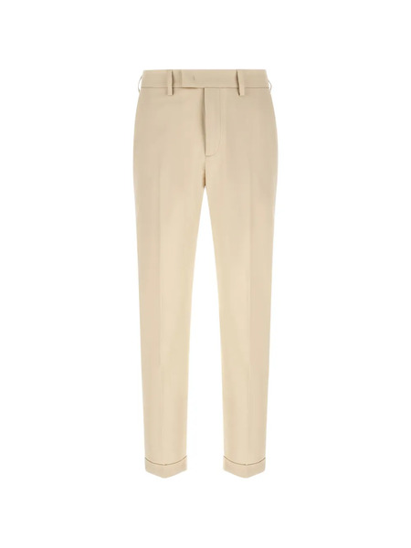  Department 5 Pleated Logo-patch Trousers - Neutrals 