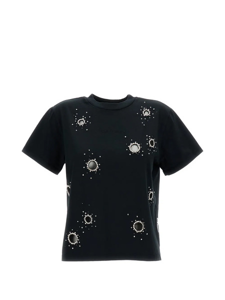  Des Phemmes Embellished T-shirt - Black 