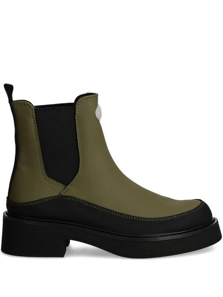  Desigual Elastic-panel Platform Boots - Green 
