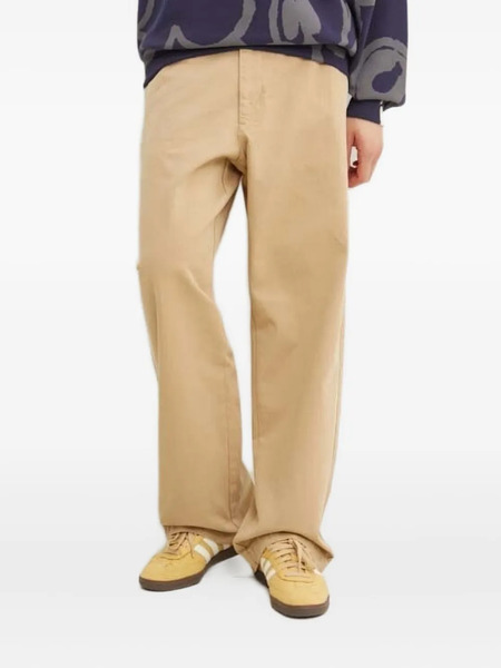  Desigual Embroidered-pocket Trousers - Neutrals 