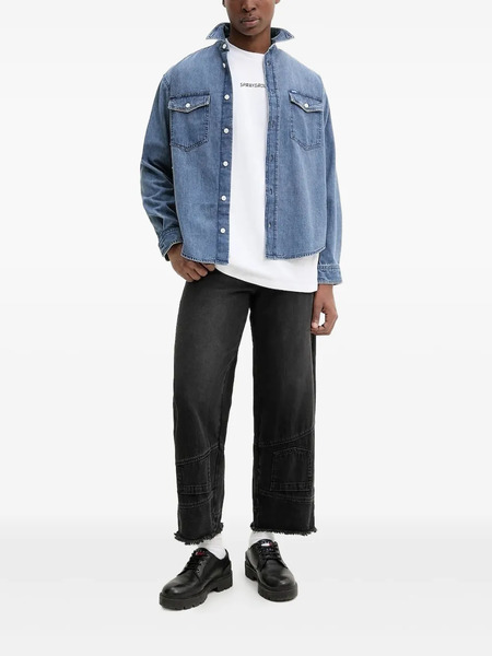  Desigual Frayed-hem Jeans - Black 