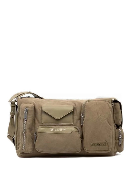  Desigual Multi-pocket Shoulder Bag - Neutrals 