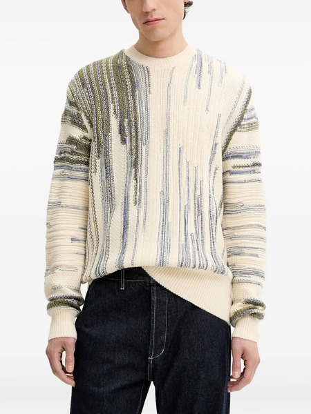  Desigual Round-neck Sweater - Neutrals 