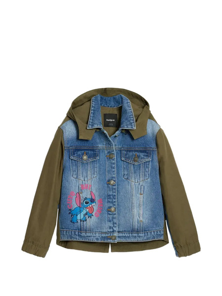  Desigual Stitch™ Denim Jacket - Blue 