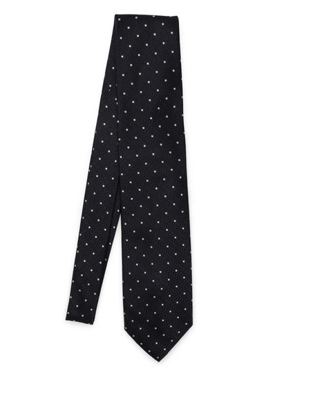  Destin Patterned-jacquard Tie - Blue 