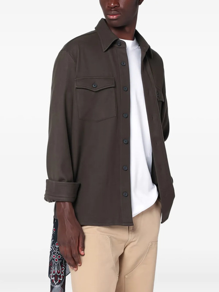 Destin Pocket Long-sleeve Shirt - Green 