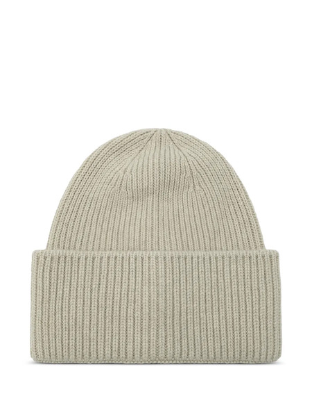  Destin Ribbed-knit Beanie Hat - Neutrals 