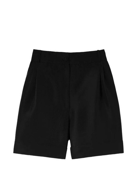  Destree Button Pleated Shorts - Black 