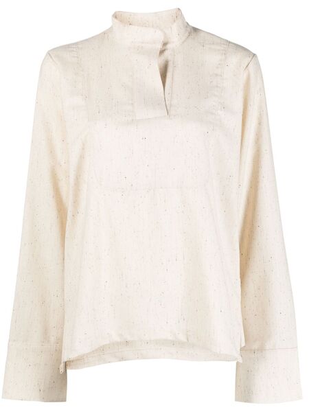  Destree Paavo Button-placket Shirt - Neutrals 