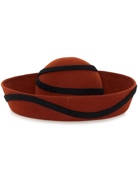  Destree Sigmar Ribbon-band Fedora - Red 