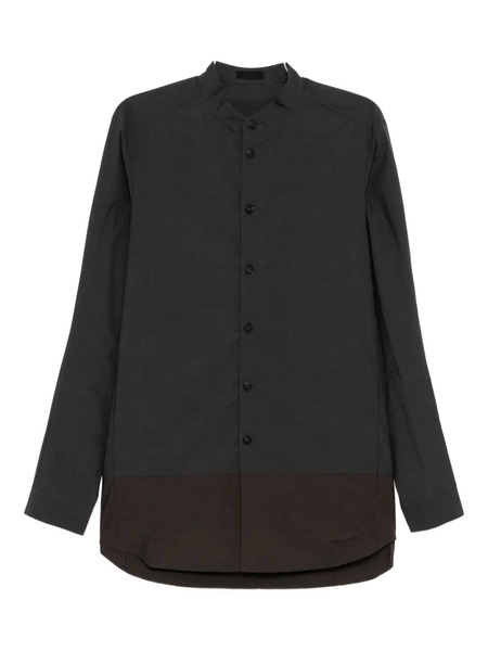  Devoa Colour-block Shirt - Grey 