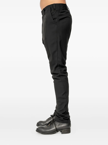  Devoa Wool-blend Regular Trousers - Black 