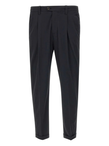  Devore Pleated Trousers - Black 
