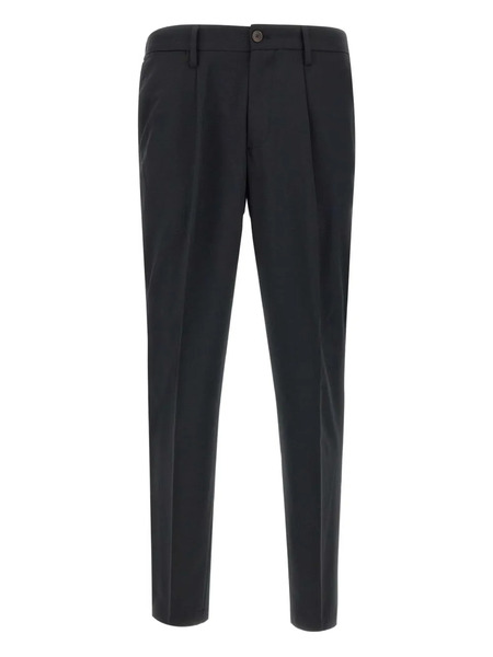  Devore Pleated Trousers - Black 