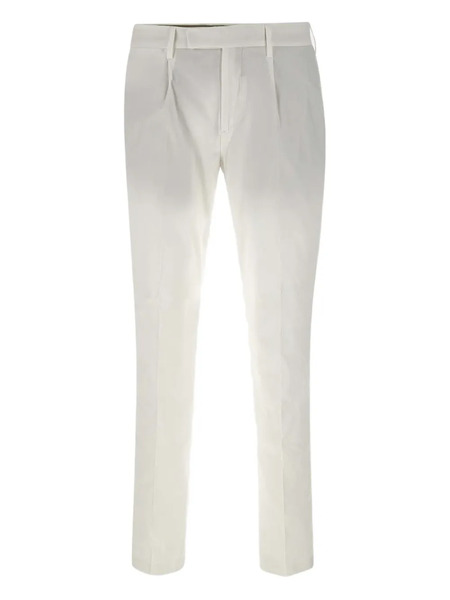  Devore Pleated Trousers - White 