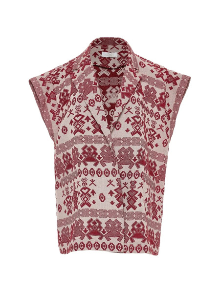  Devotion Patterned Jacket - Neutrals 
