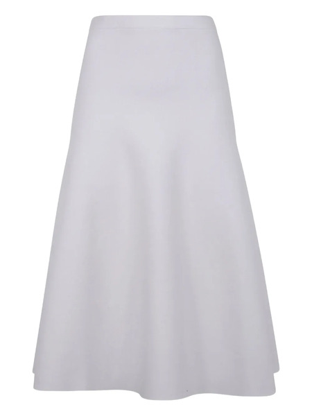  D.exterior A-line Skirt - White 