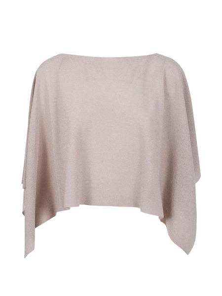  D.exterior Boat-neck Capes - Neutrals 