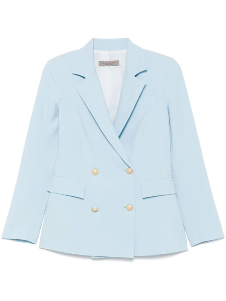  D.exterior Double-breasted Blazer - Blue 